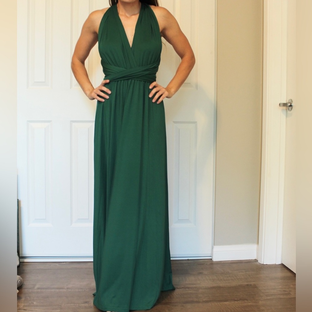 Small Green Maxi Dress